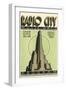 Radio City Music Hall Program, New York City-null-Framed Art Print