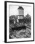 Radio City Music Hall under Construction-null-Framed Photographic Print