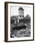 Radio City Music Hall under Construction-null-Framed Photographic Print