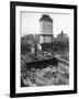 Radio City Music Hall under Construction-null-Framed Photographic Print