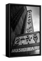 Radio CIty Music Hall-null-Framed Stretched Canvas