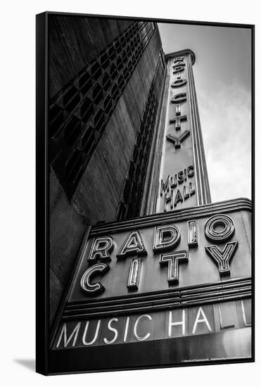 Radio CIty Music Hall-null-Framed Stretched Canvas