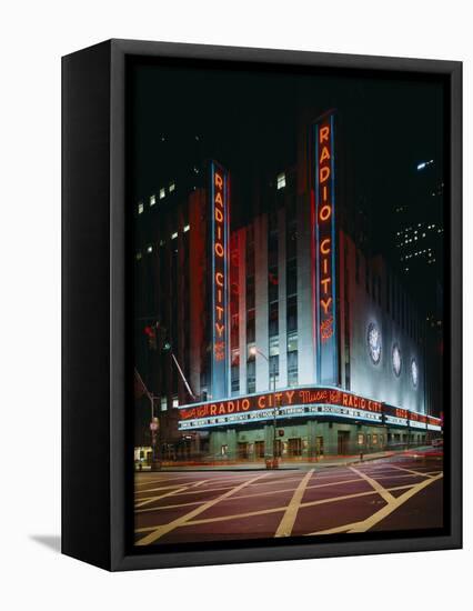 Radio City Music Hall-Carol Highsmith-Framed Stretched Canvas