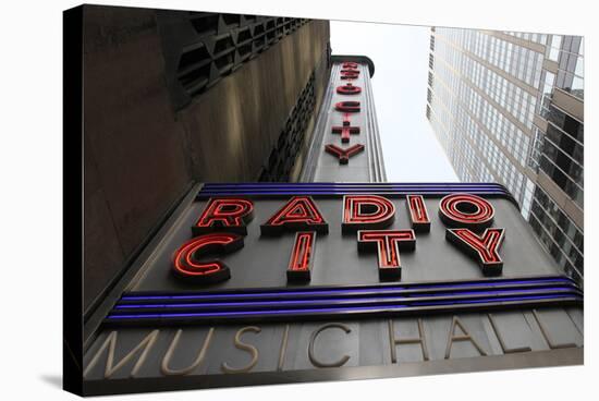Radio City Music Hall-Robert Goldwitz-Stretched Canvas