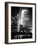 Radio City Shining with Many Bright Lights During the Night-Bernard Hoffman-Framed Photographic Print