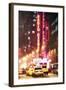 Radio City Taxis-Philippe Hugonnard-Framed Giclee Print