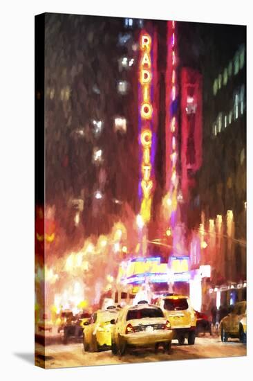 Radio City Taxis-Philippe Hugonnard-Stretched Canvas