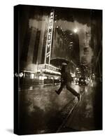 Radio City Umbrella-Dale MacMillan-Stretched Canvas