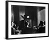 Radio Corporation of America Executives Watching Brand New Invention Called Television-Carl Mydans-Framed Photographic Print