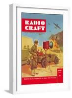 Radio Craft: 2-Mile Surrender Speaker-null-Framed Art Print