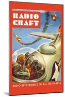 Radio-Craft: Fighter Plane-Alex Schomburg-Mounted Art Print