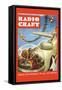 Radio-Craft: Fighter Plane-Alex Schomburg-Framed Stretched Canvas