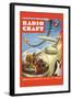 Radio-Craft: Fighter Plane-Alex Schomburg-Framed Art Print