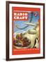 Radio-Craft: Fighter Plane-Alex Schomburg-Framed Art Print