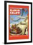 Radio-Craft: Fighter Plane-Alex Schomburg-Framed Art Print