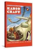 Radio-Craft: Fighter Plane-Alex Schomburg-Stretched Canvas