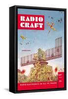 Radio Craft: Japanese Radar-null-Framed Stretched Canvas