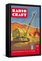 Radio Craft: Mine Destroyer-null-Framed Stretched Canvas