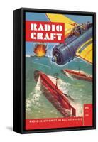 Radio Craft: Radio Motored Torpedoes-null-Framed Stretched Canvas