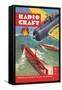 Radio Craft: Radio Motored Torpedoes-null-Framed Stretched Canvas