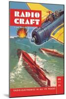 Radio Craft: Radio Motored Torpedoes-null-Mounted Art Print