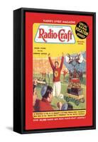 Radio Craft: Sound System for the Cheering Section-null-Framed Stretched Canvas