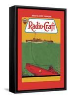 Radio-Craft: Submarine-null-Framed Stretched Canvas