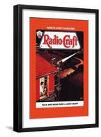 Radio-Craft: Talk and Hear over a Light Beam-Pentz-Framed Art Print