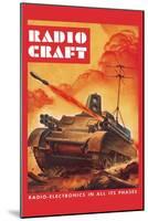 Radio-Craft: Tank-Alex Schomburg-Mounted Art Print