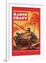 Radio-Craft: Tank-Alex Schomburg-Framed Art Print