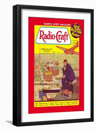 Radio Craft: Where Do I Fit in Radio?-null-Framed Art Print