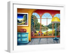 Radio Days 9-Andy Russell-Framed Art Print