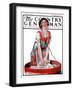 "Radio Daze," Country Gentleman Cover, October 4, 1924-Sam Brown-Framed Premium Giclee Print