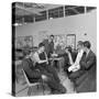 Radio Interview of Schoolboys on a Factory Visit, Stanley Tools, Sheffield, South Yorkshire, 1968-Michael Walters-Stretched Canvas