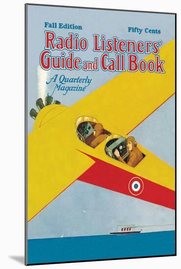 Radio Listeners' Guide and Call Book: Radio by Air-null-Mounted Art Print