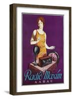 Radio Maxim Poster-Otto Ernst-Framed Giclee Print