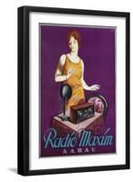 Radio Maxim Poster-Otto Ernst-Framed Giclee Print