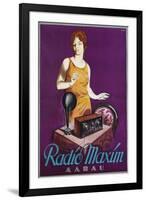 Radio Maxim Poster-Otto Ernst-Framed Giclee Print