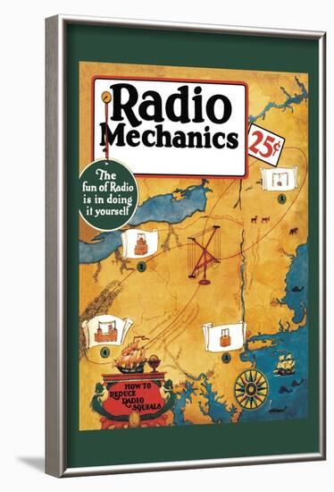 Radio Mechanics: How to Reduce Radio Squeals-null-Framed Art Print