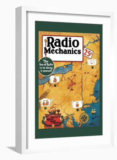 Radio Mechanics: How to Reduce Radio Squeals-null-Framed Art Print