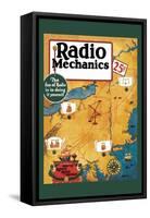 Radio Mechanics: How to Reduce Radio Squeals-null-Framed Stretched Canvas