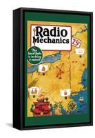 Radio Mechanics: How to Reduce Radio Squeals-null-Framed Stretched Canvas