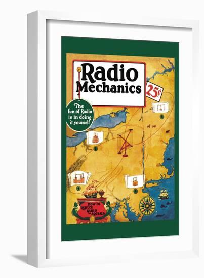 Radio Mechanics: How to Reduce Radio Squeals-null-Framed Art Print