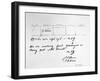 Radio Message from the S.S. Titanic-null-Framed Photographic Print