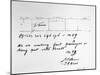 Radio Message from the S.S. Titanic-null-Mounted Photographic Print