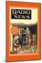 Radio News: Radio Rescues Miners-null-Mounted Art Print
