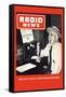 Radio News: The Navy Wants 4,000 Radio Operators!-null-Framed Stretched Canvas