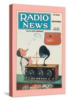 Radio News-null-Stretched Canvas