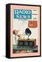 Radio News-null-Framed Stretched Canvas