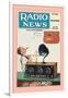 Radio News-null-Framed Art Print